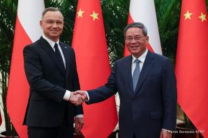 [VIDEO] Rozmowy polityczne Prezydenta RP w Pekinie