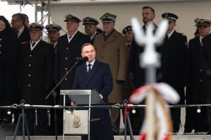 [VIDEO] Gdynia. Święto Marynarki Wojennej z udziałem Prezydenta RP