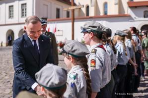 [VIDEO] Prezydent RP uczcił pamięć Ofiar Zbrodni Katyńskiej