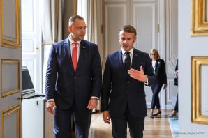 [VIDEO] Prezydent Nawrocki o spotkaniu z Macronem: bezpieczeństwo, rolnictwo i współpraca Polski z Francją