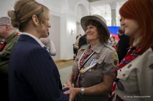 [VIDEO] Honorowy Protektorat Prezydenta RP  Karola Nawrockiego nad ruchem harcerskim