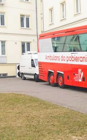 Warszawa: Zbiórka krwi w Komendzie Głównej Policji