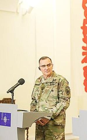 Spotkanie Prezydenta z Naczelnym Dowódcą Sił Sojuszniczych w Europie 