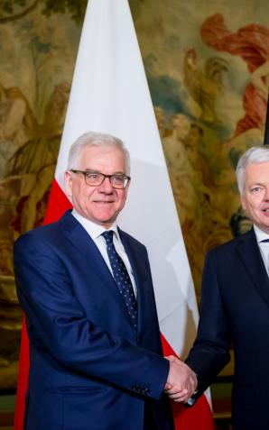 Rozmowy polsko-belgijskie w Brukseli