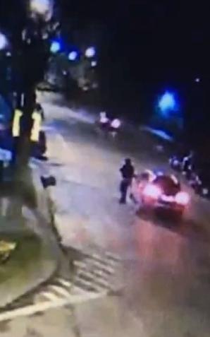 [VIDEO] Olecko: 25-latek potrącony na przejściu dla pieszych