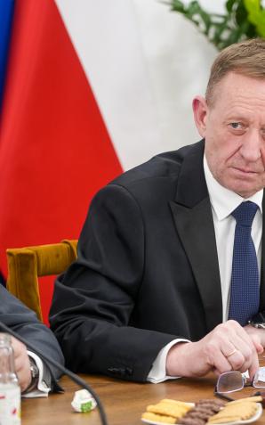 Posiedzenie sztabu kryzysowego w ministerstwie rolnictwa