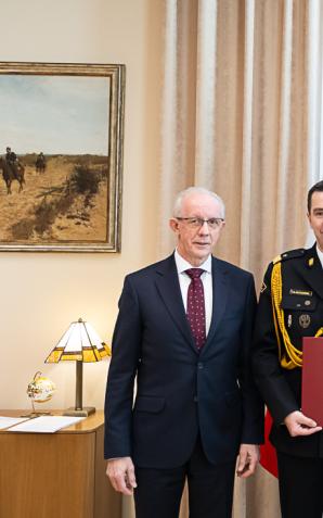 Nadbrygadier Mariusz Feltynowski nowym komendantem głównym PSP