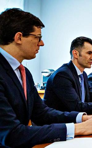 Spotkanie wiceministra infrastruktury z ambasadorem Korei Południowej w Polsce