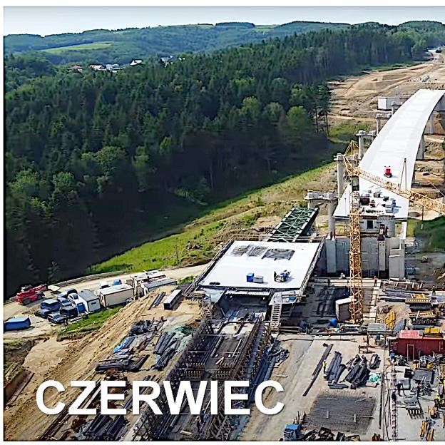 [VIDEO] S19 Babica–Jawornik: estakada rośnie w oczach (sierpień 2025)