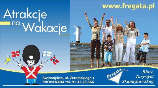 Wyjedź z Fregatą na wycieczkę do Skandynawii