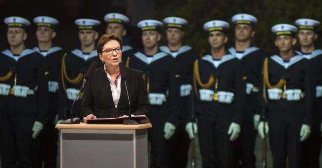 Premier Ewa Kopacz na Westerplatte w 76. rocznicę wybuchu II Wojny Światowej