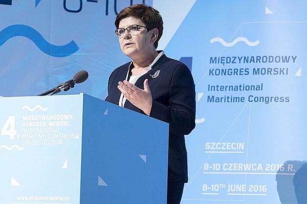 Premier Szydło na Kongresie Morskim w Szczecinie: będą kolejne projekty wspierające przemysł stoczniowy