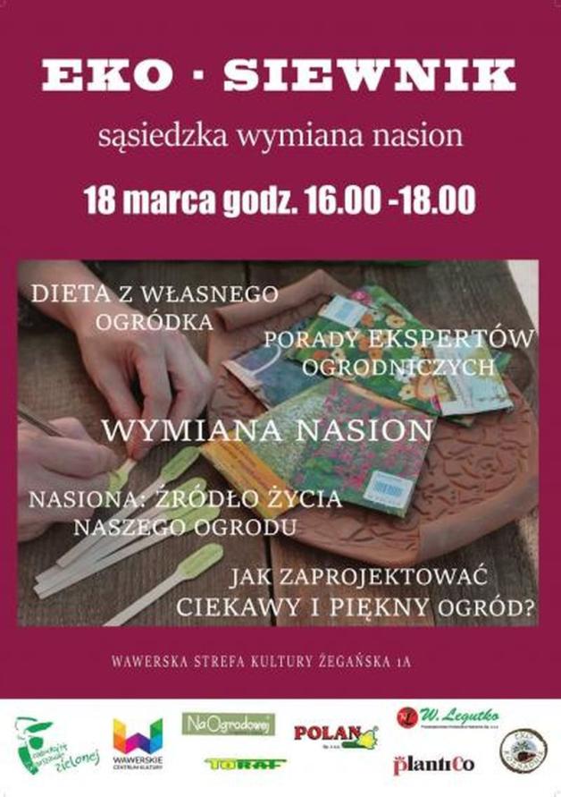 Wawer: Wiosenna wymiana nasion w Wawerskim Centrum Kultury