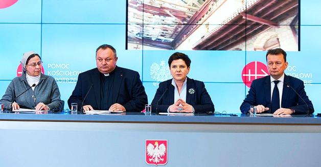 [VIDEO] Premier Beata Szydło: ok. 4 mln zł na odbudowę domów w Syrii