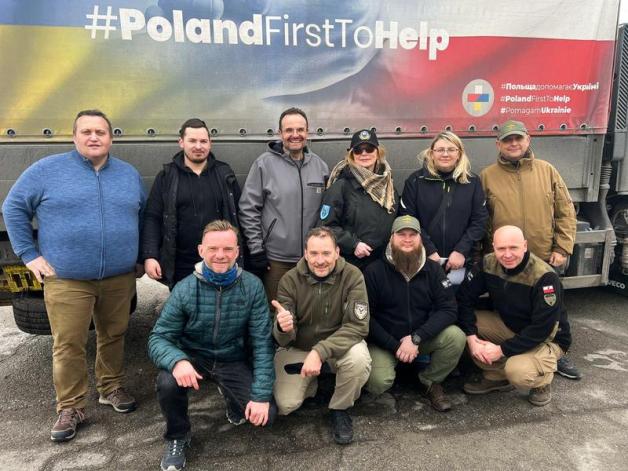 Wicemarszałek Sejmu z pomocą humanitarną w Ukrainie. Relacja