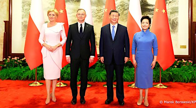 [VIDEO] Rozmowy polityczne Prezydenta RP w Pekinie