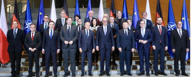 [VIDEO] premier Donald Tusk w Niemczech o współpracy i reparacjach