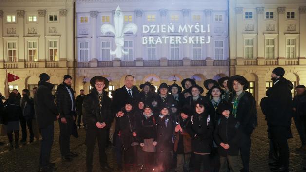 [VIDEO] Honorowy Protektorat Prezydenta RP  Karola Nawrockiego nad ruchem harcerskim